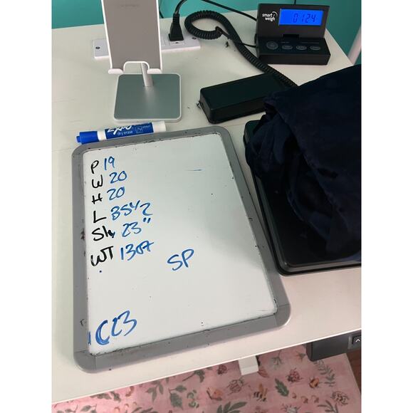 Vintage Blue Velvet Floral Burnout Long Sleeve Shift Dress Amanda Smith Size 10 - Picture 7 of 7